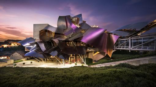 Exterior de la bodega Marqués de Riscal